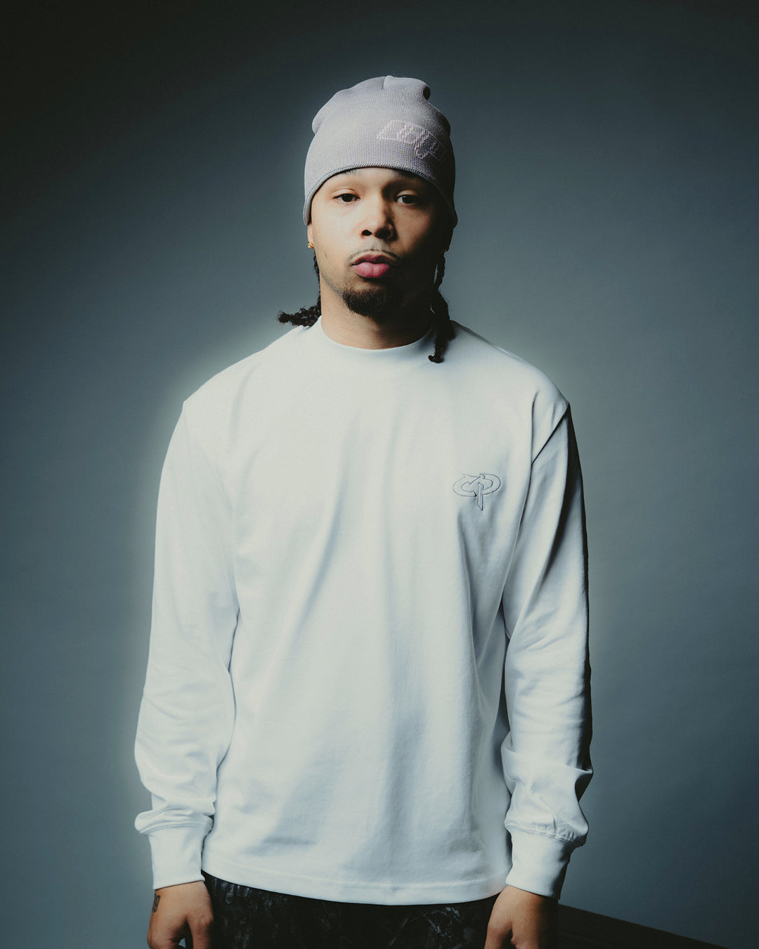 CP White Olympic Longsleeve